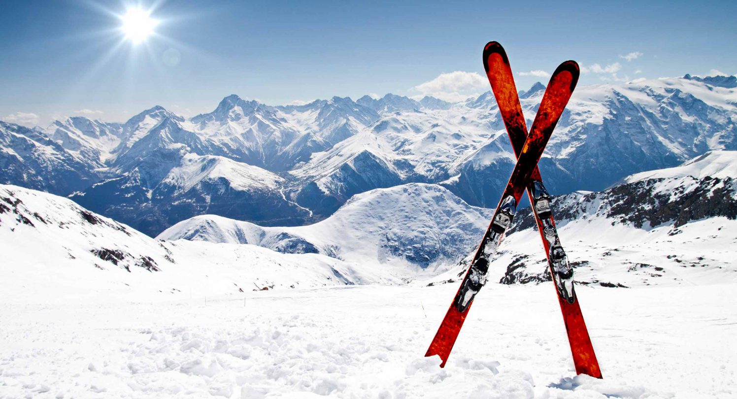 photo de ski alpin
